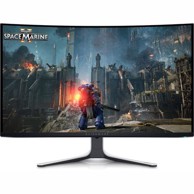 DELL Gaming monitor 32" Alienware AW3225QF, 4K UHD, OLED, 240Hz, 0,03ms, 250cd/m2, G-Sync, zakrivljeni, crno-bijeli